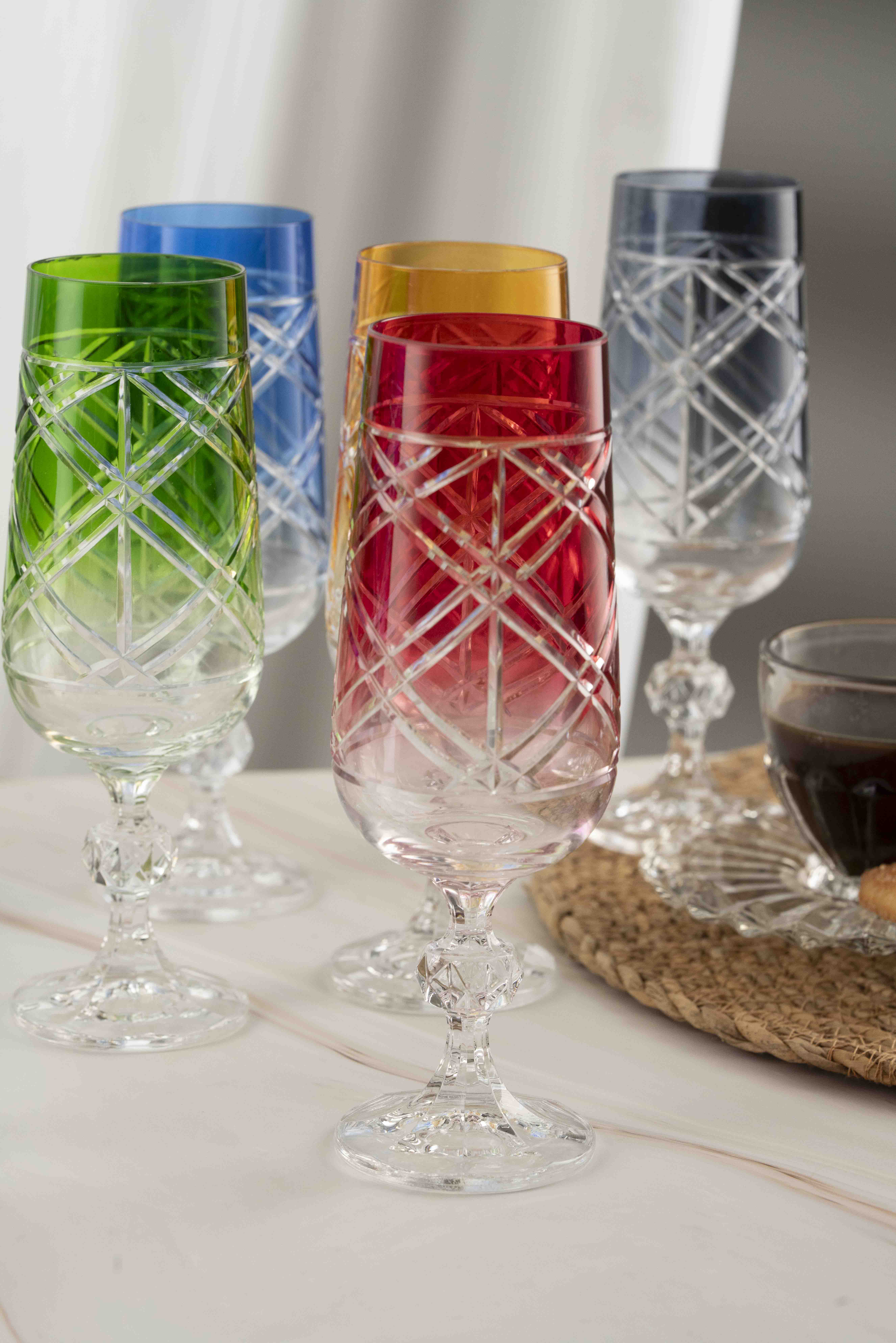 Crystal Coffee Side Water Glass 180ml