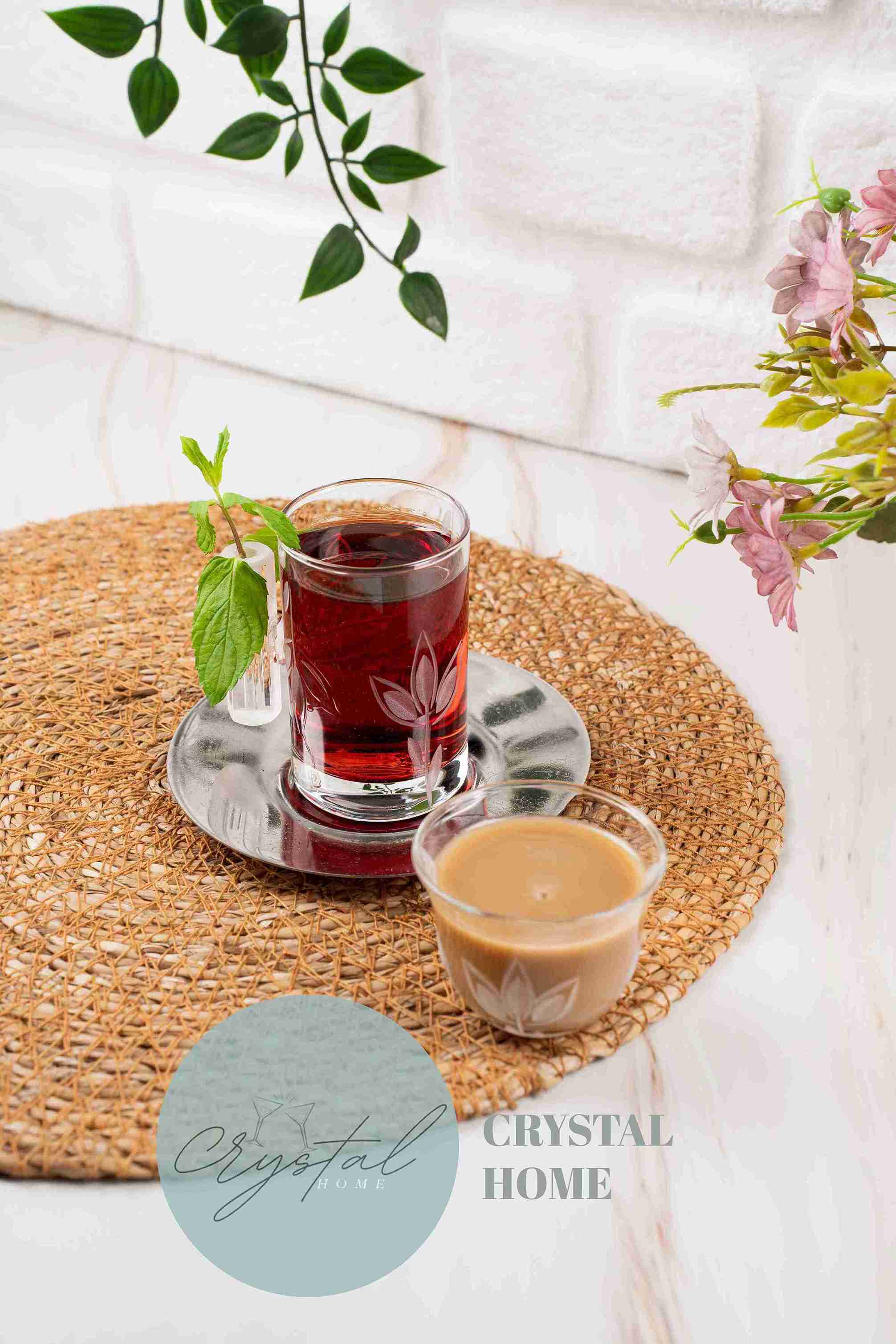 18 Piece Tea Set Tulip