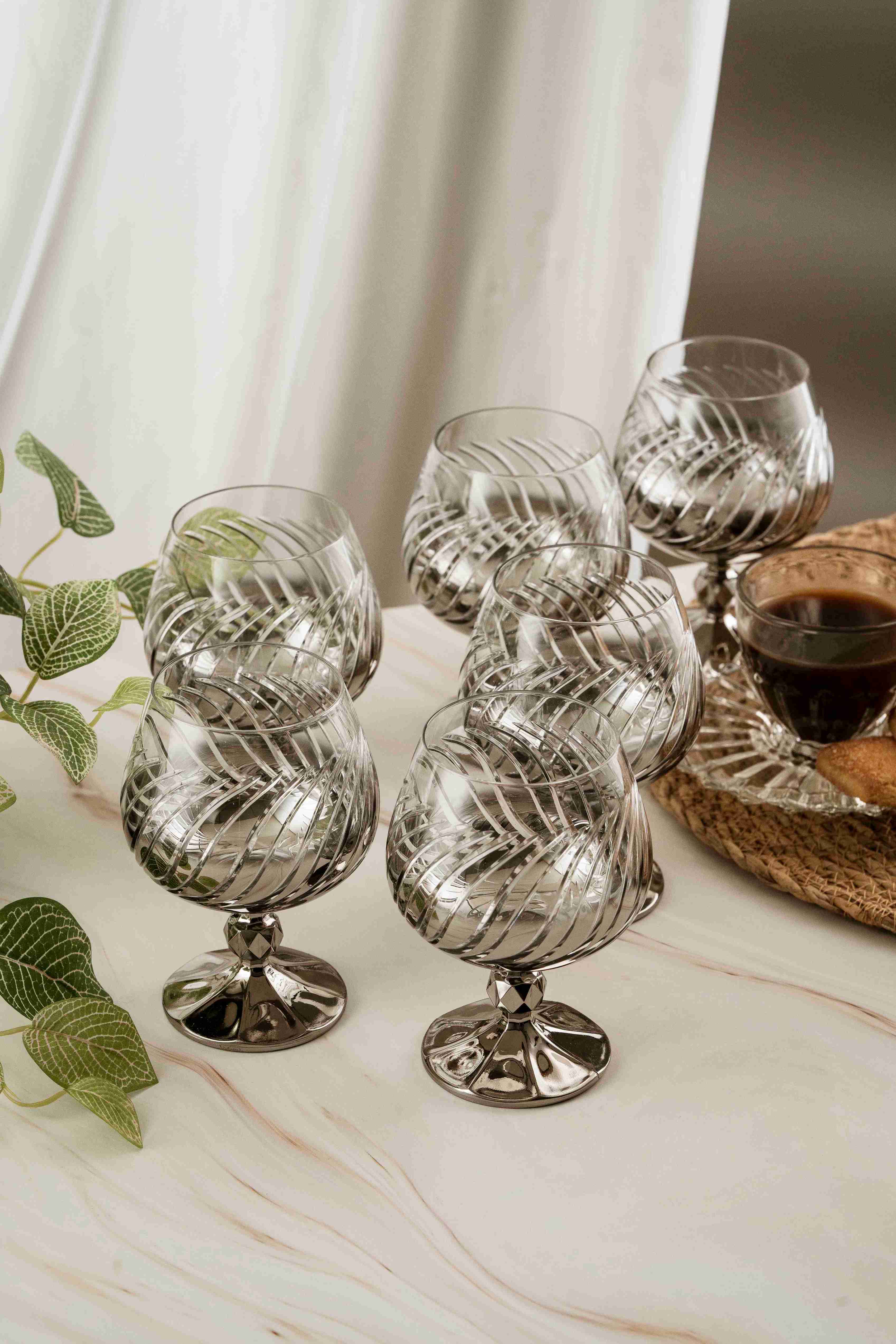 Silver Meltem Crystal Coffee Side 250ml