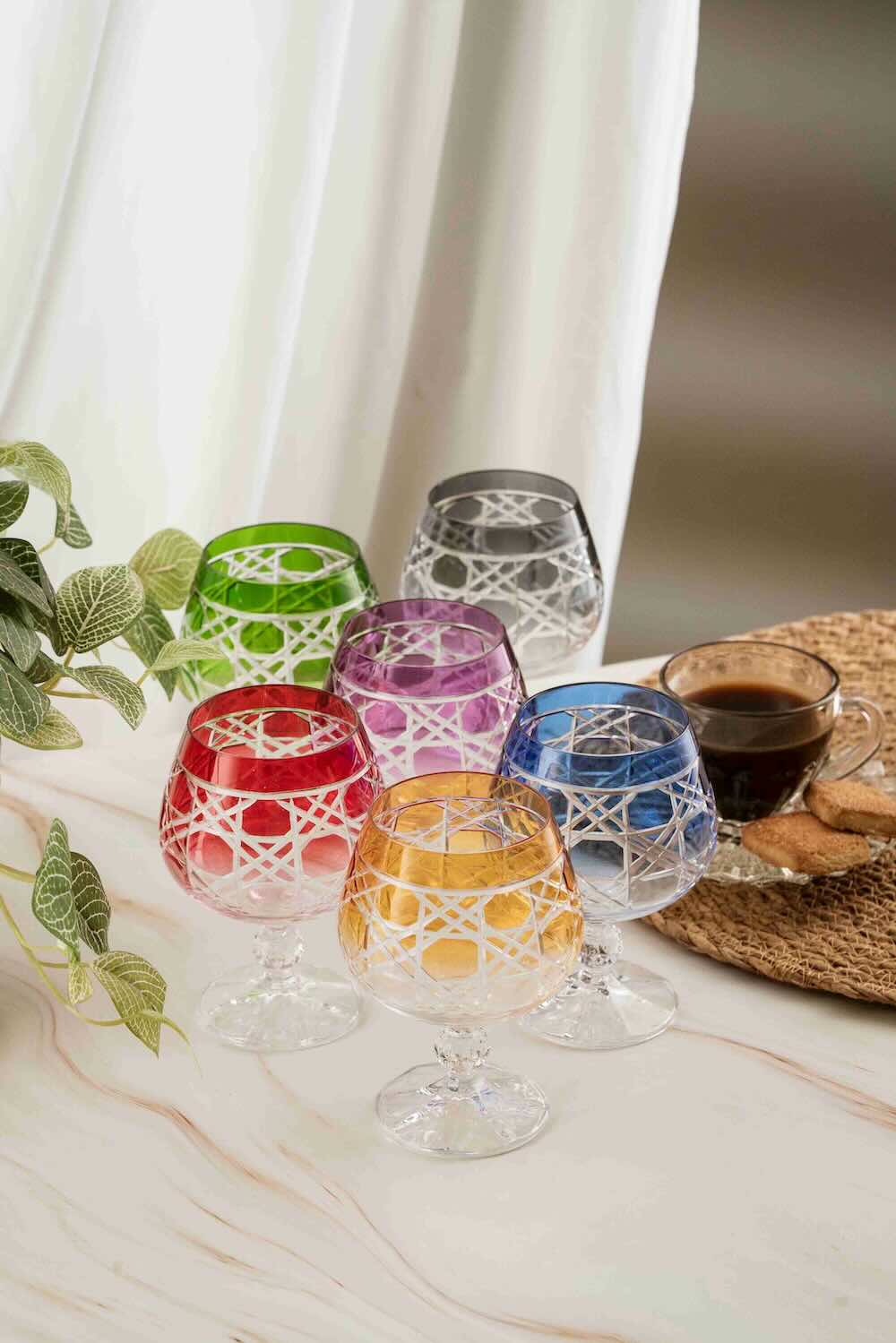 Gloria Kristal Kahve Yanı 250ml