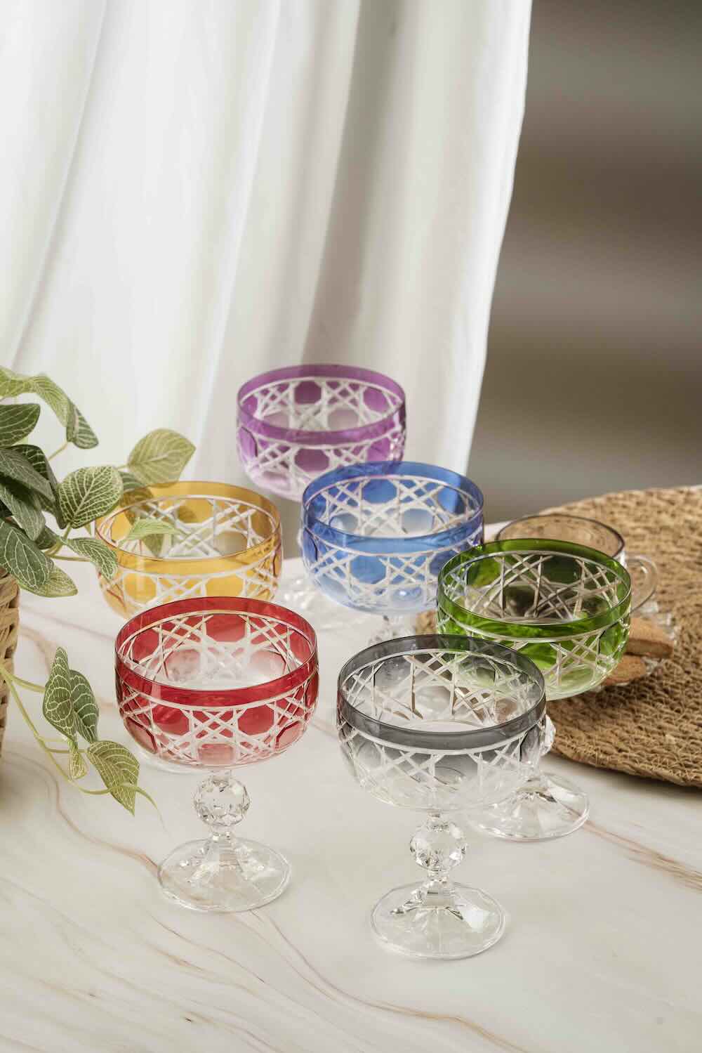 Gloria Crystal Ice Cream Bowl 200ml