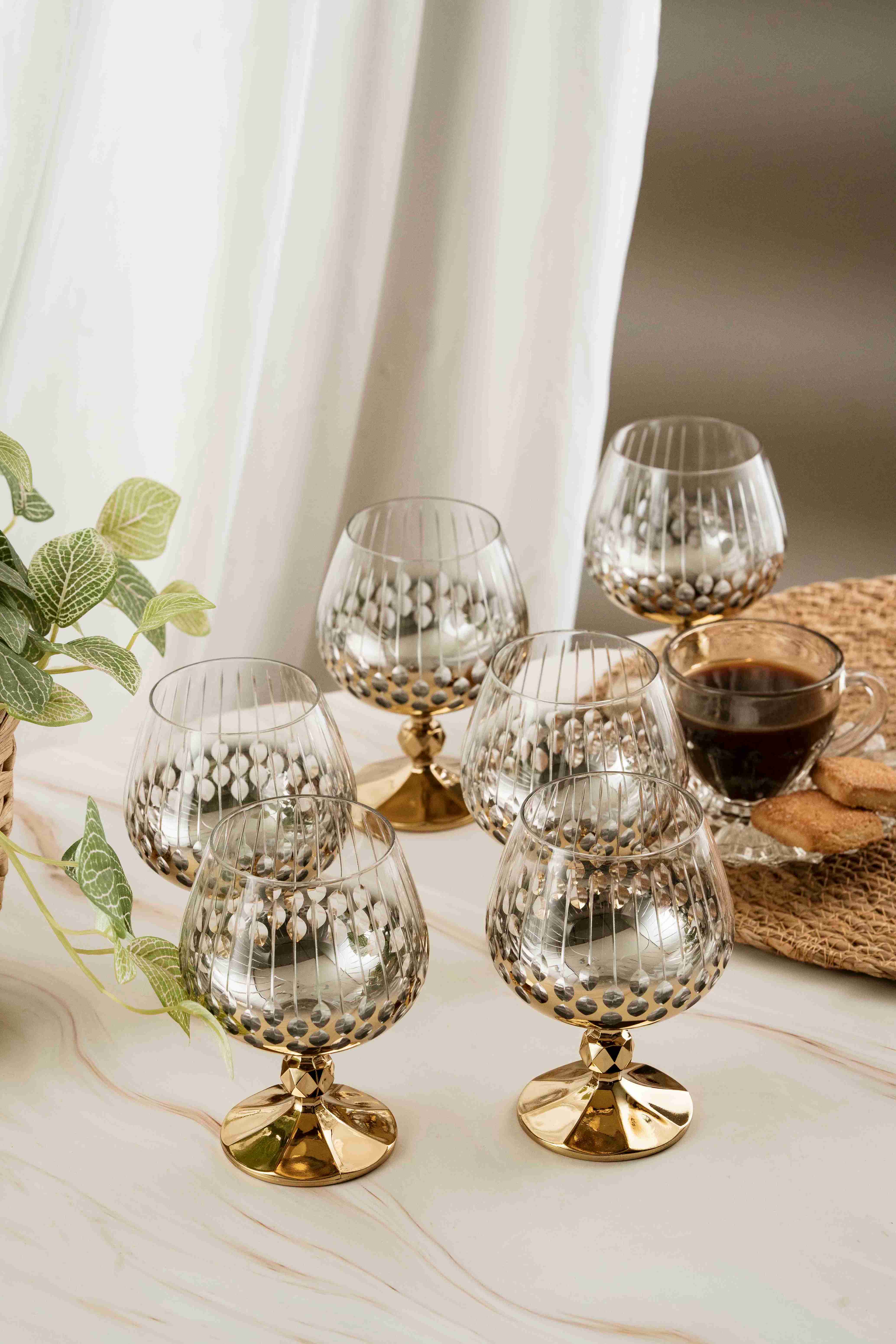 Gold Drop Crystal Coffee Side 250ml