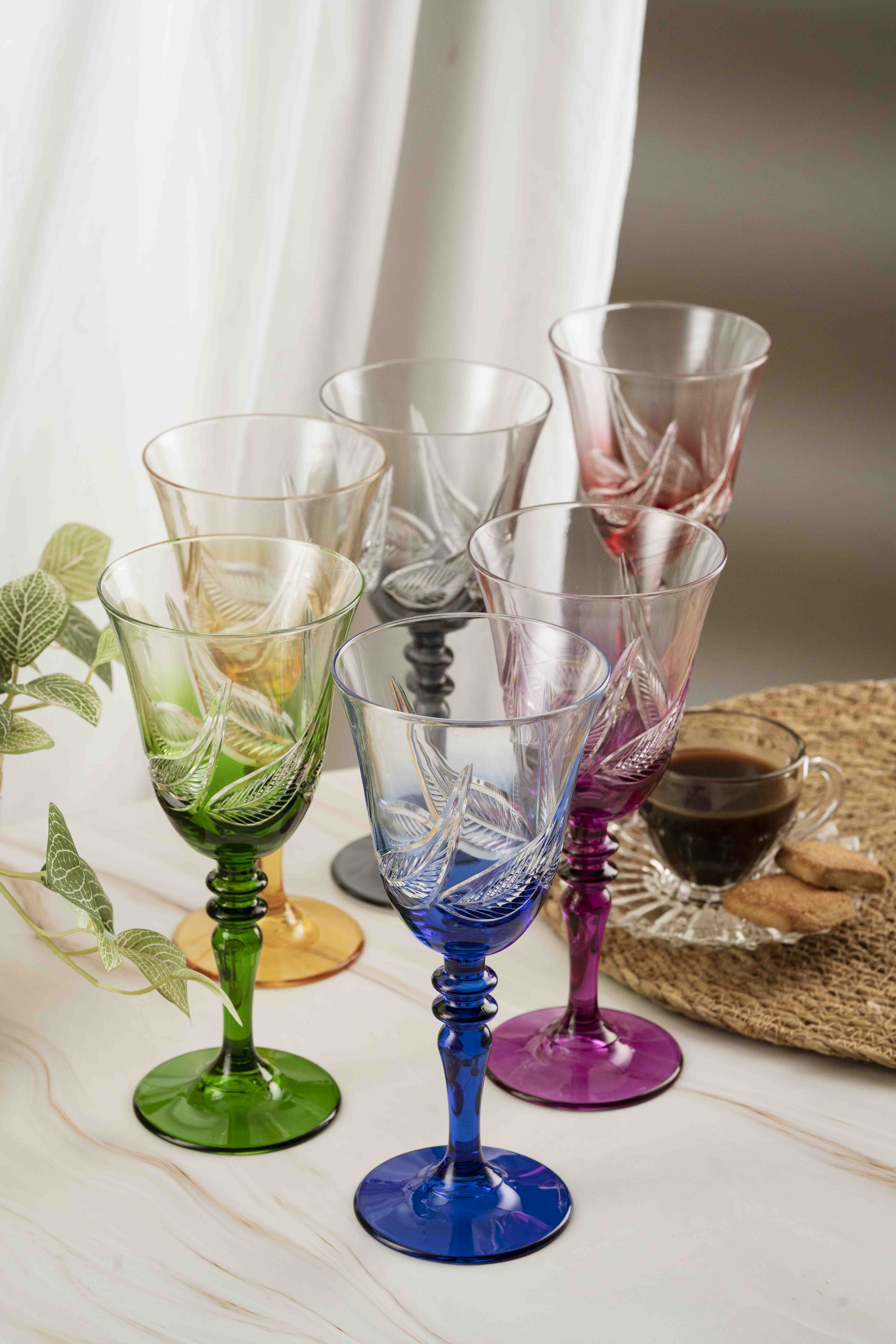 Yaprak Uzun Kadeh 270ml