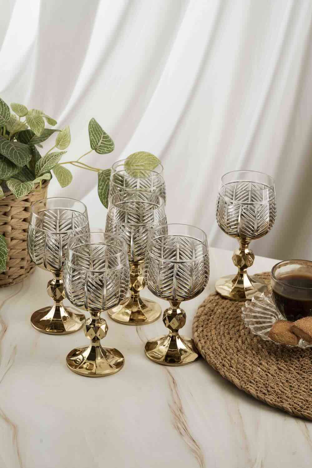 Gold Bone Crystal Coffee Side 150ml