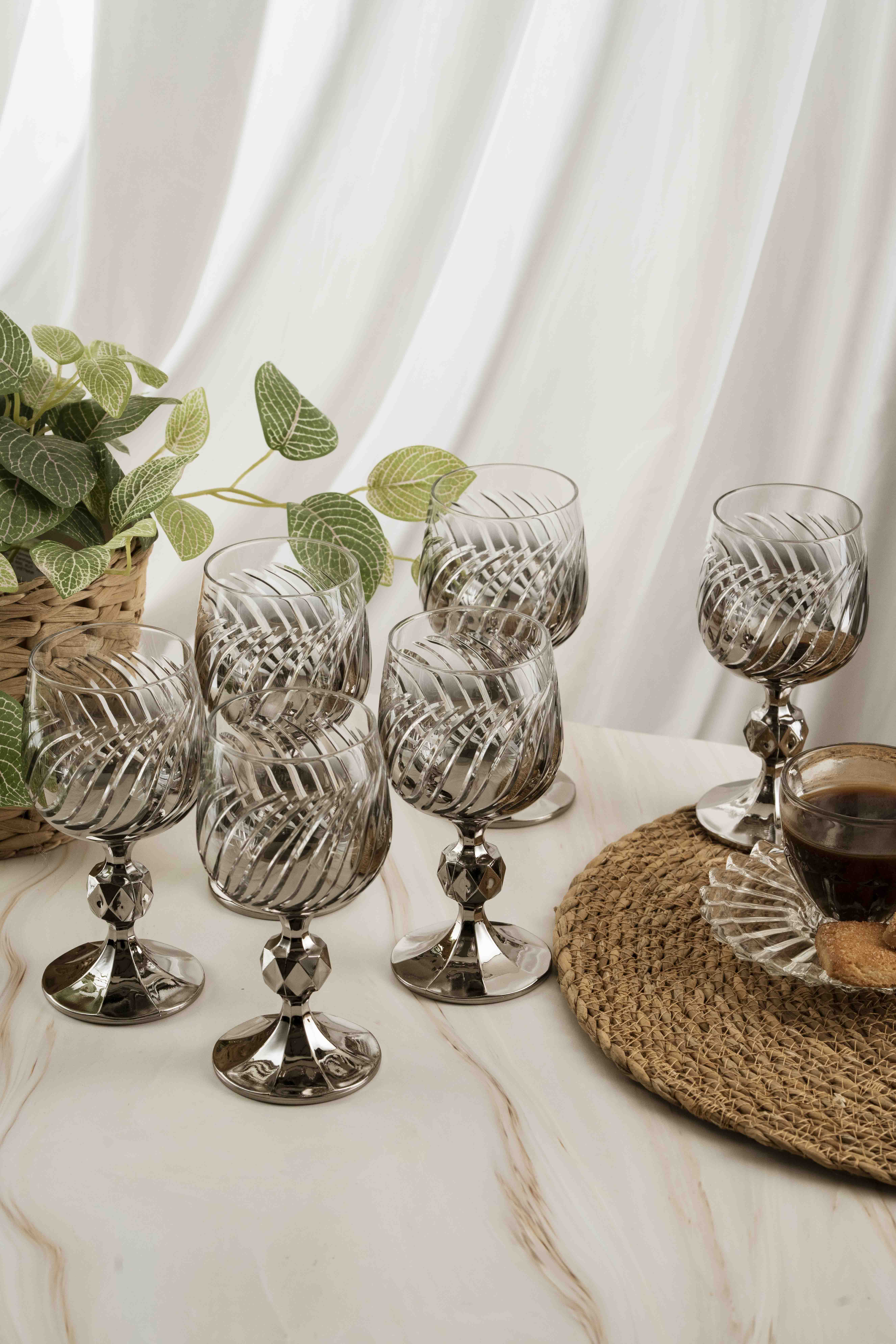 Silver Meltem Crystal Coffee Side 150ml