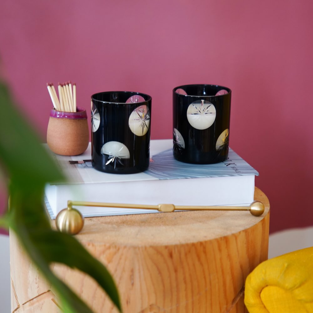 Yıldız Desen Siyah Mmumluk