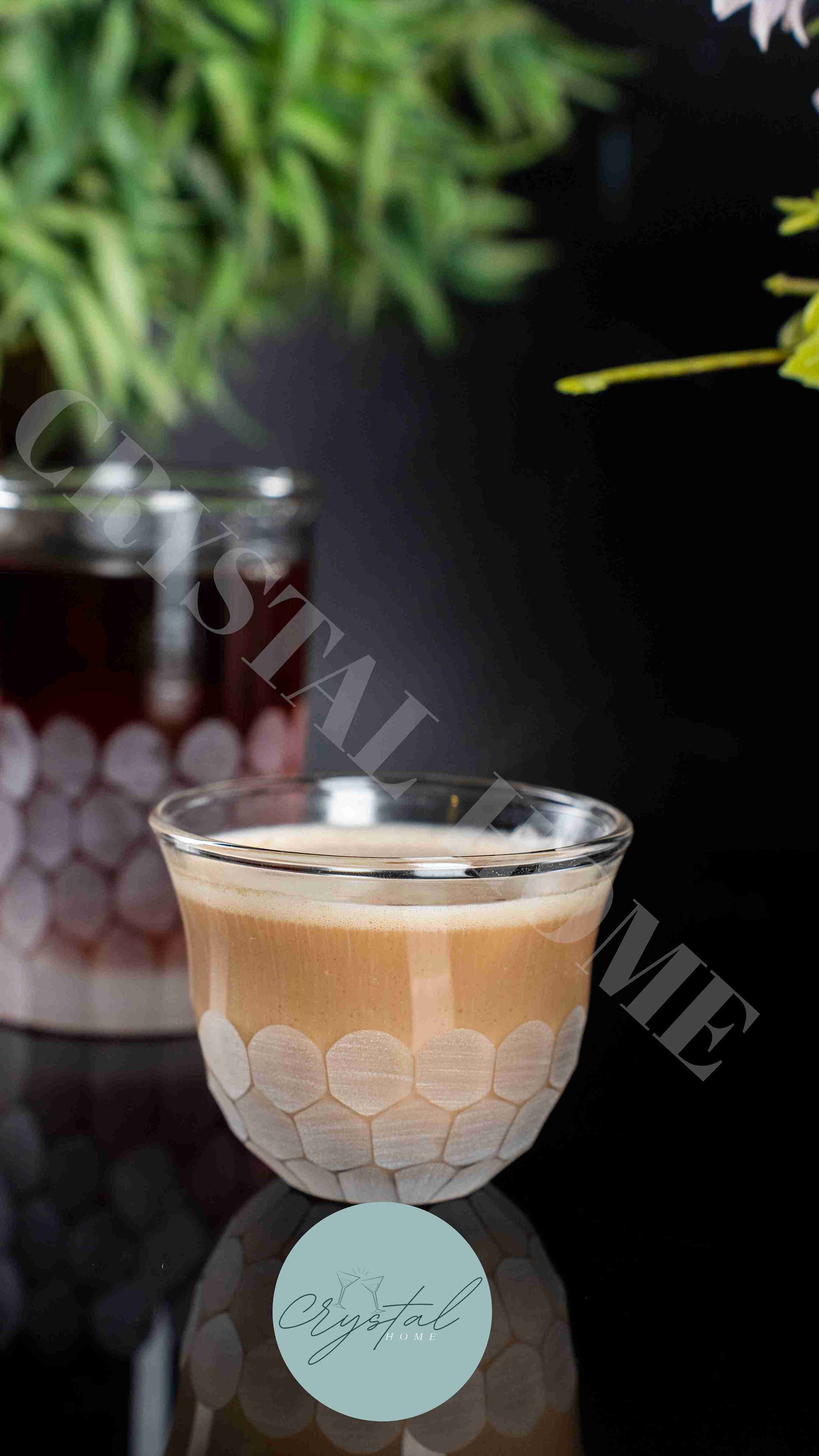 18 Piece Tea Set Coral