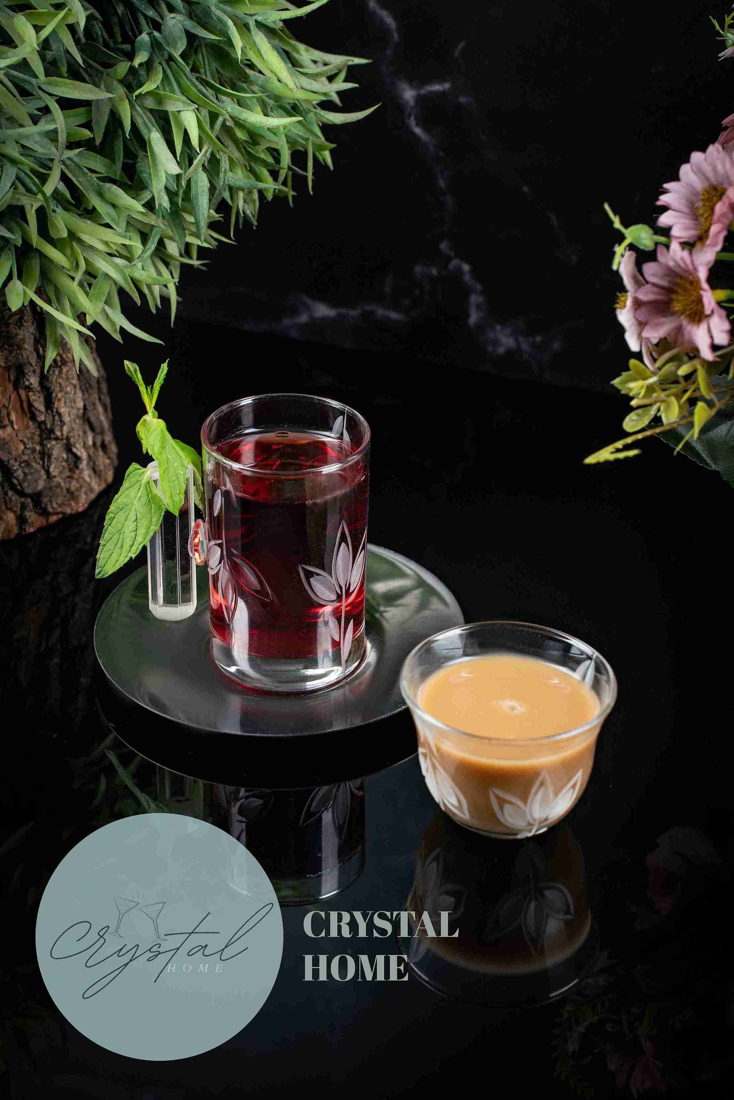 18 Piece Tea Set Tulip