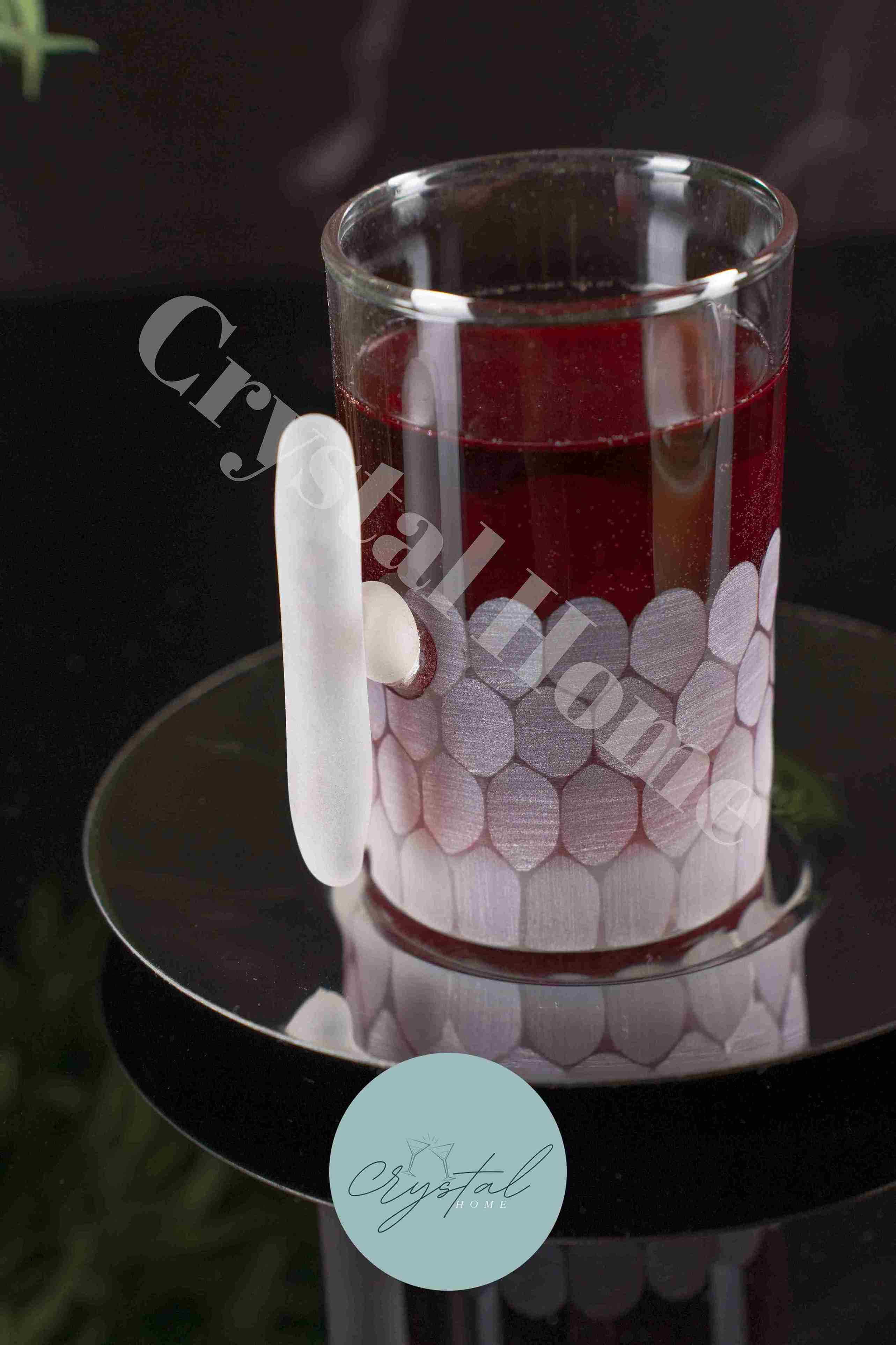 18 Piece Tea Set Coral