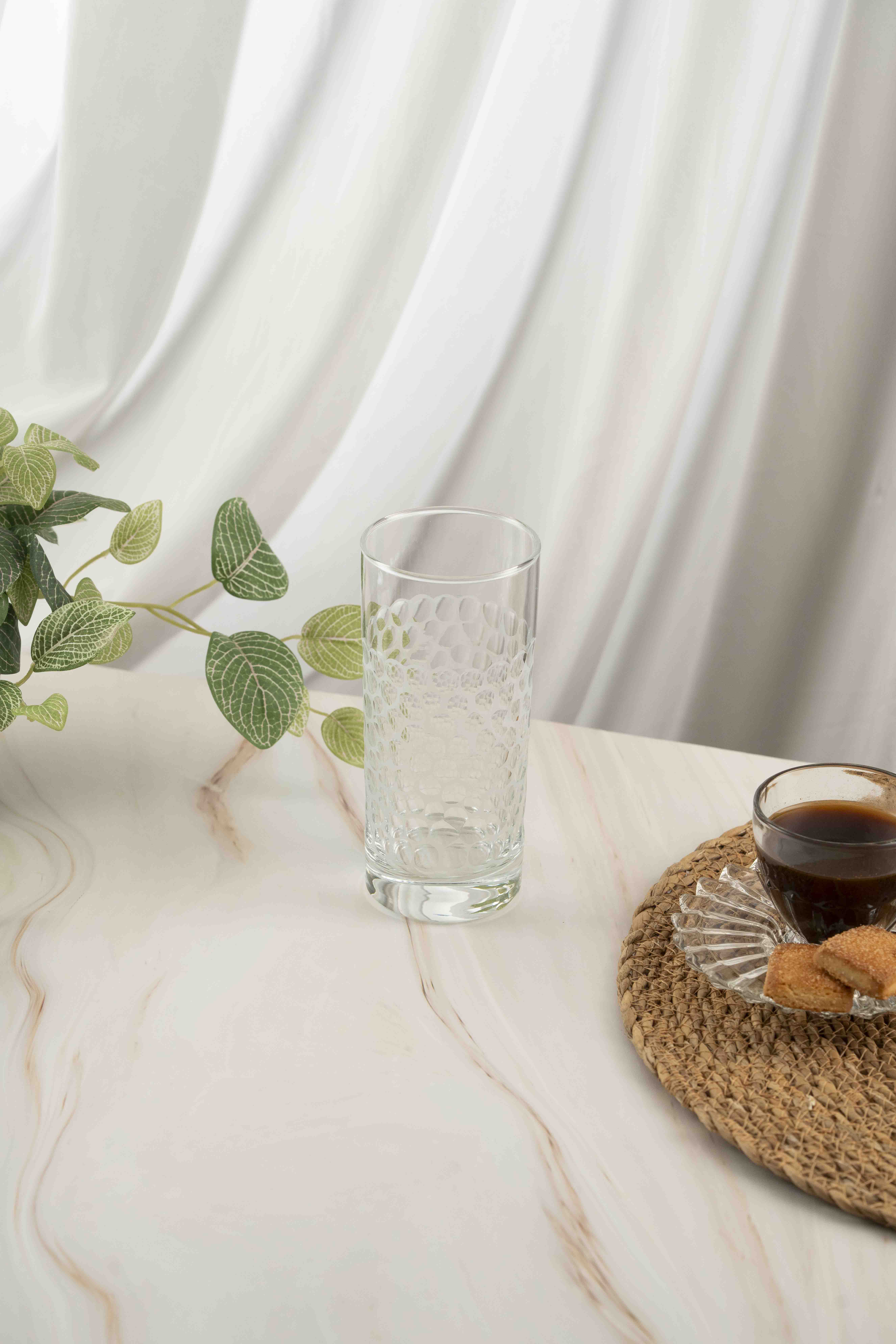 Üzüm Parlatma Uzun Su Bardağı 485ml