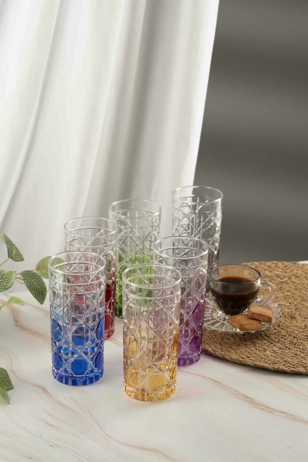 Gloria Uzun Su Bardağı 485ml