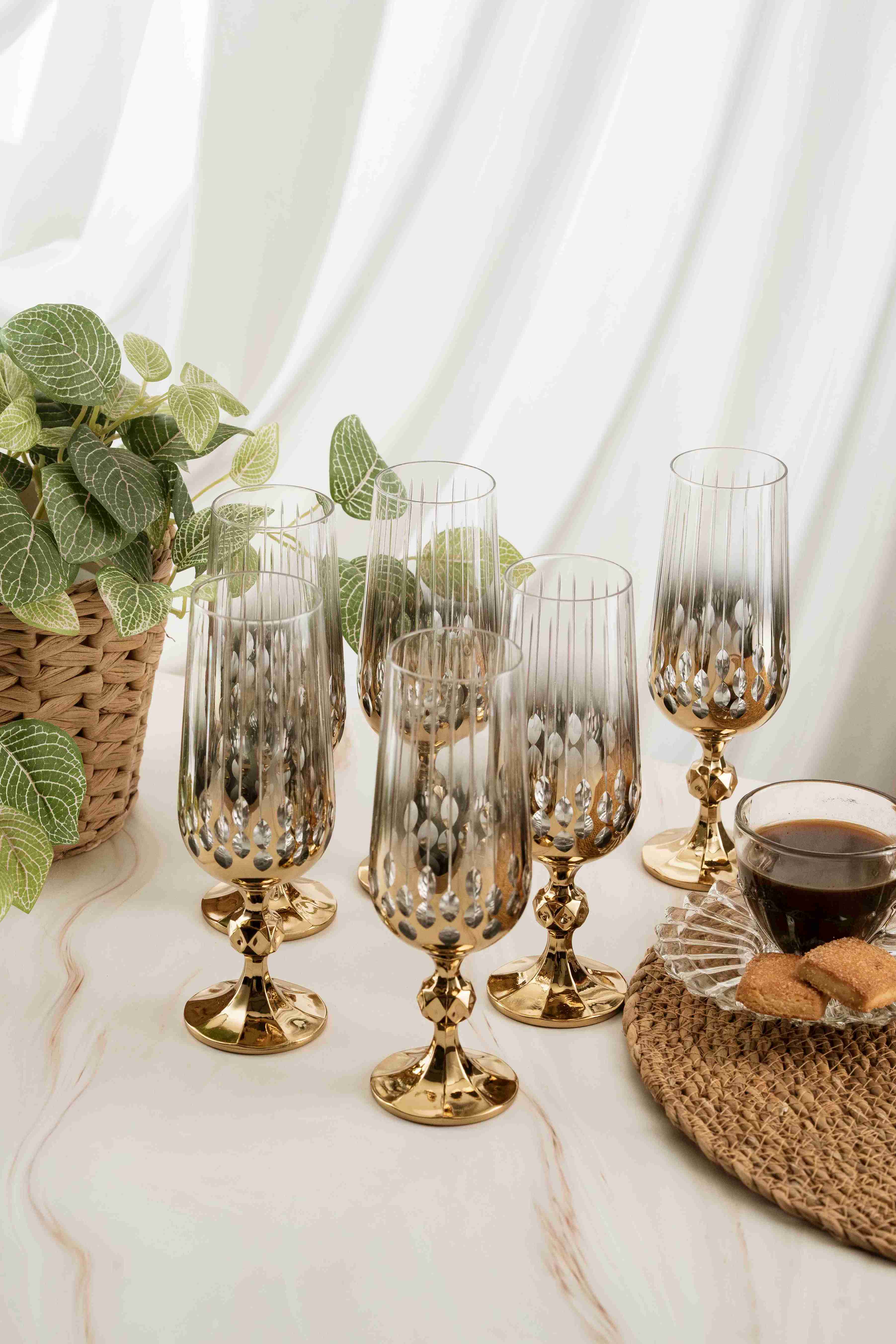 Gold Drop Crystal Coffee Side 180ml