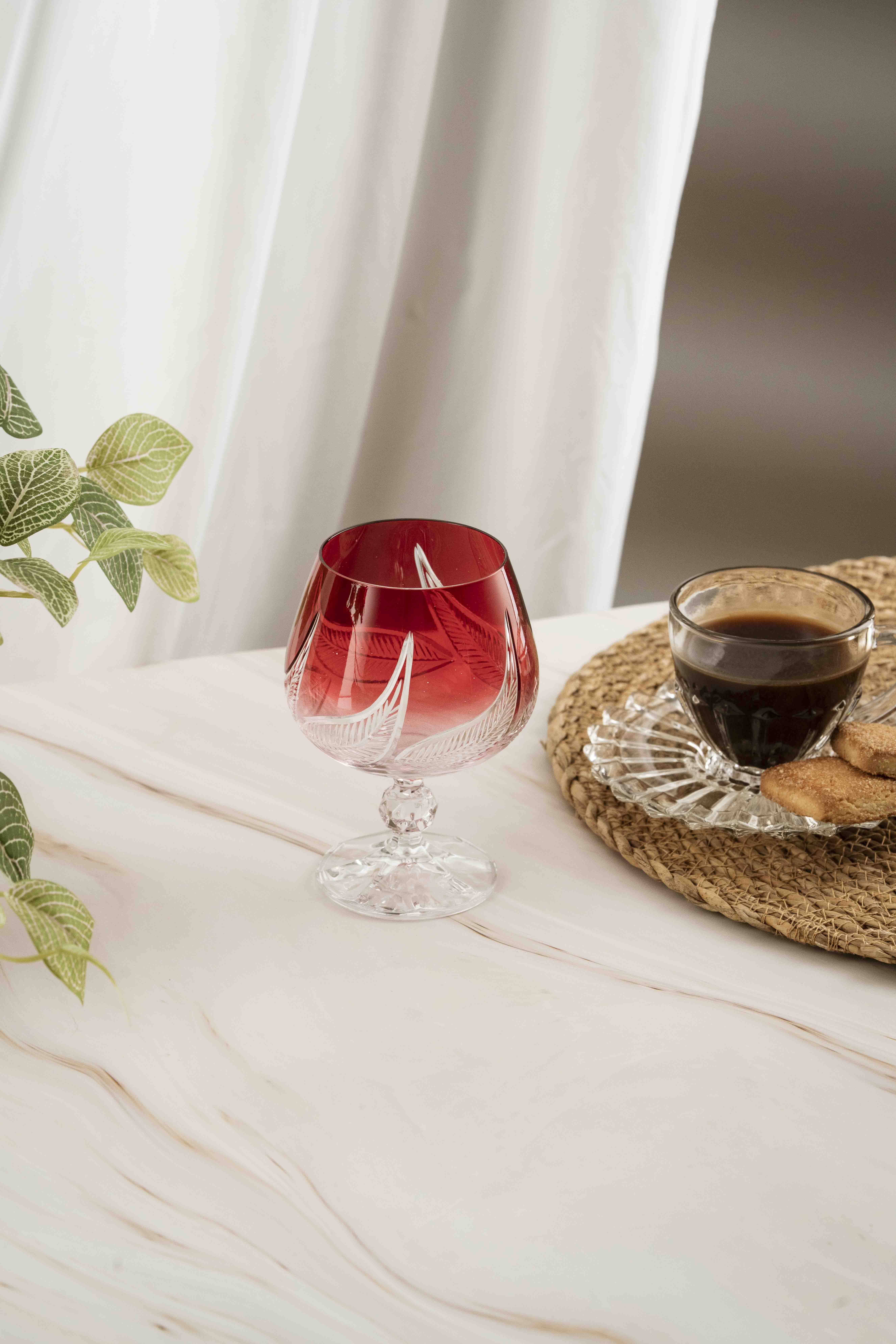 Leaf Crystal Coffee Side 250ml