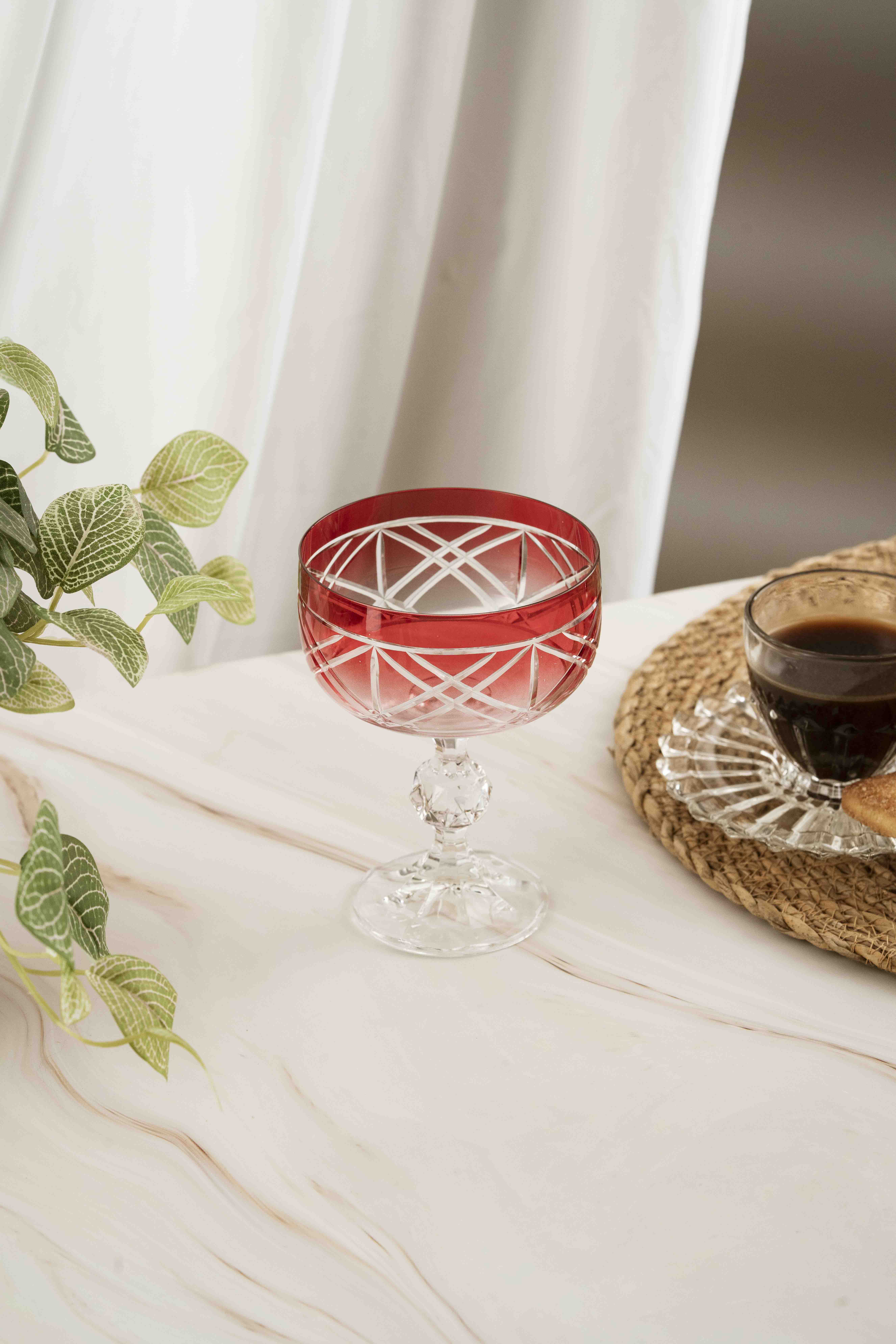 Double Polo Crystal Ice Cream Bowl 200ml