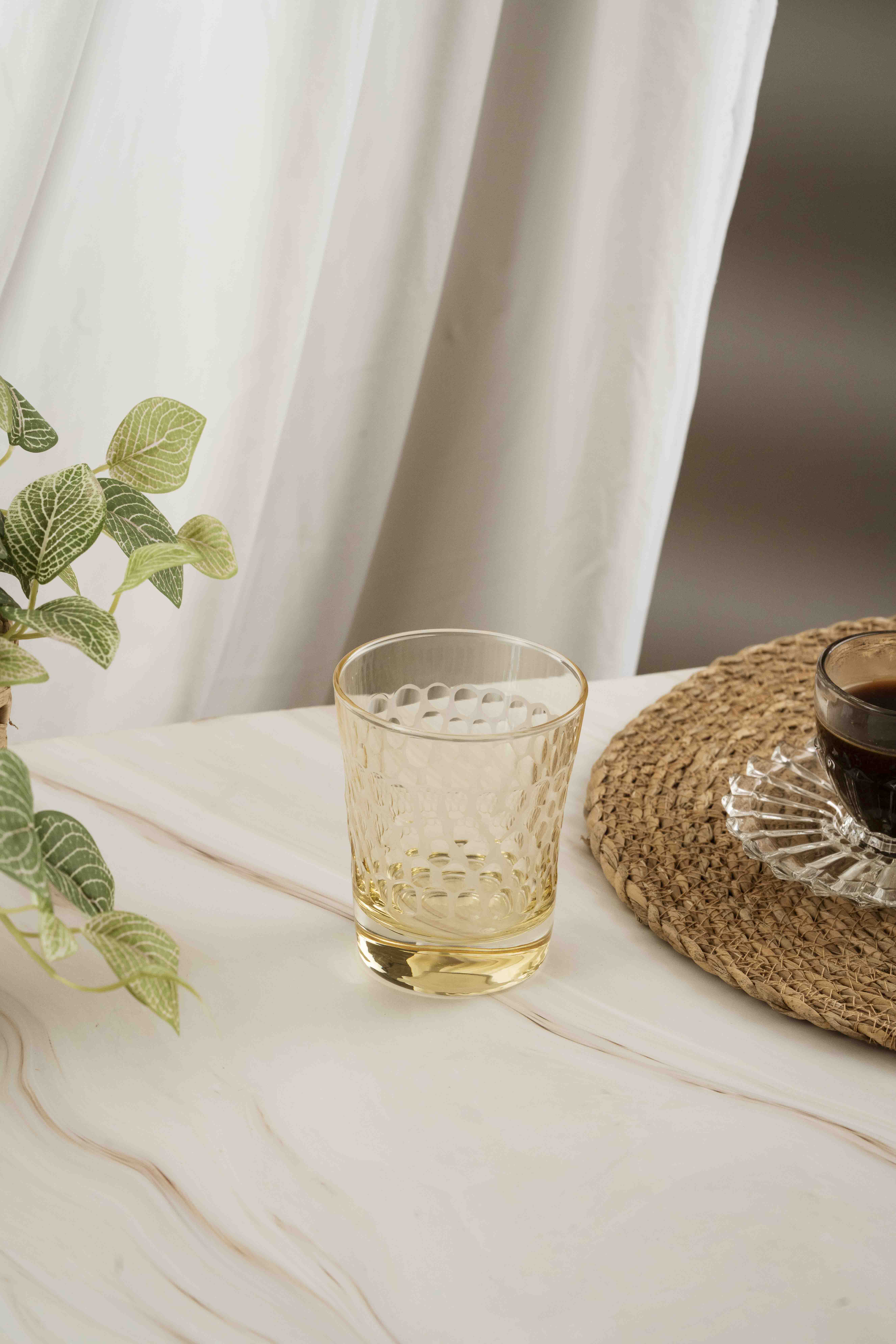 Grape Colored Water Glass 275ml