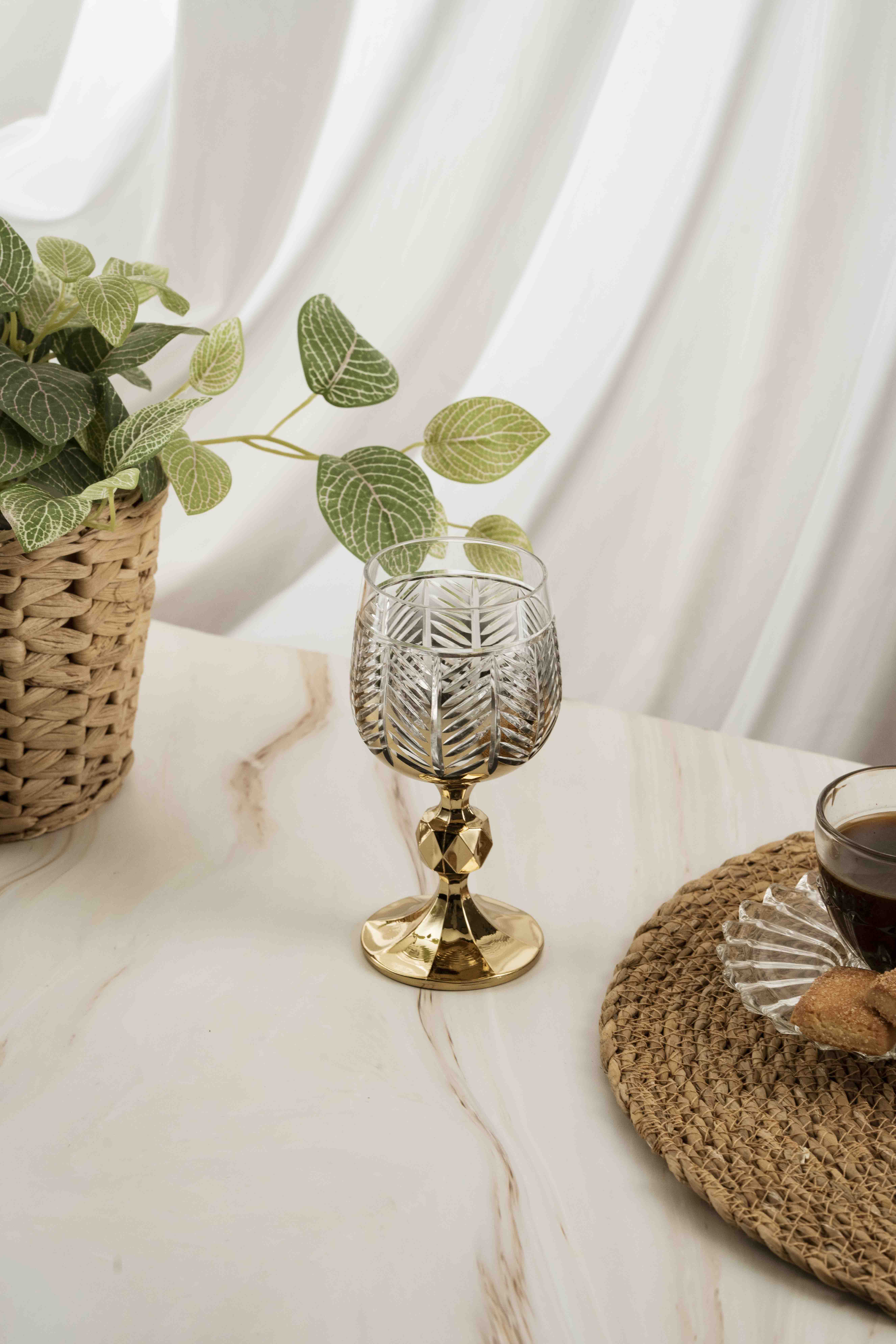 Gold Bone Crystal Coffee Side 150ml