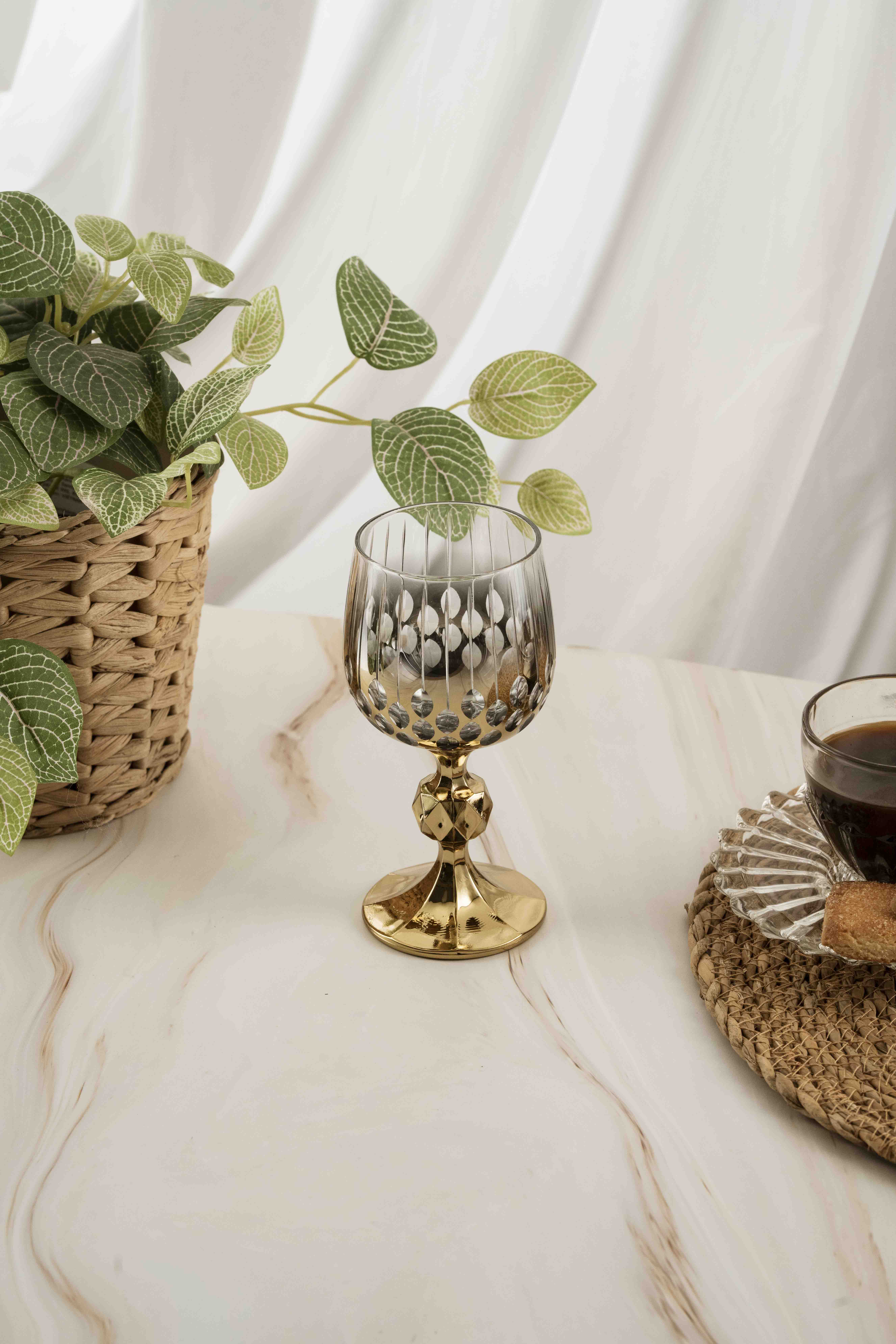 Gold Drop Crystal Coffee Side 150ml